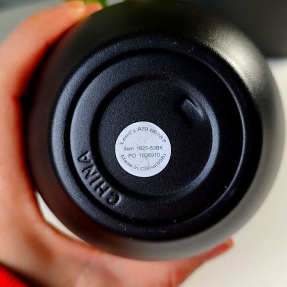 New Leed's Custom Drinkware University Of Guelph Black Insulated Wine Tumbler - Picture 4 of 9